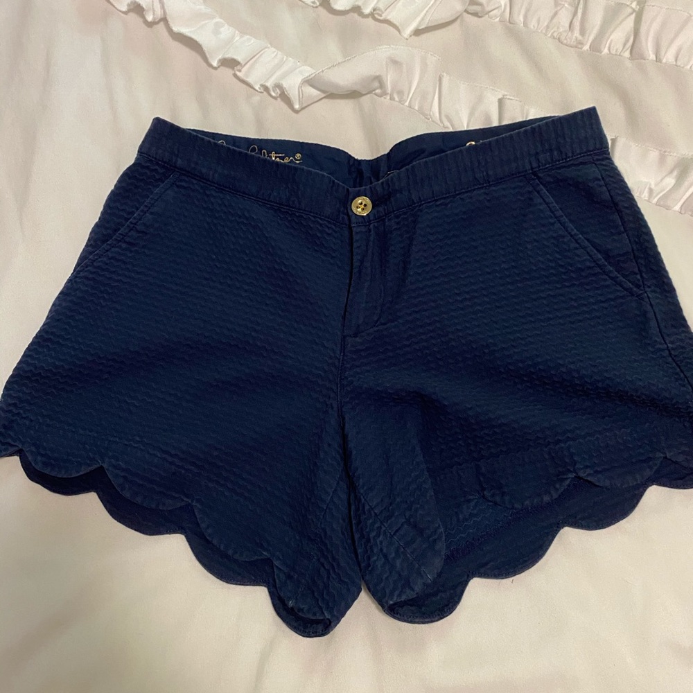 Lilly Pulitzer Scalloped Shorts